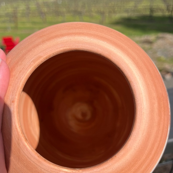 Handmade Sedona Swirl Pottery Vase – Inspired by Sedona's Vortex Energy - Picture 3 of 7